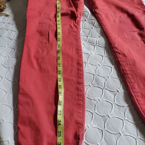 Cabi I Hutton Nantucket Red Jogger Pants Sz 8 - Picture 10 of 15